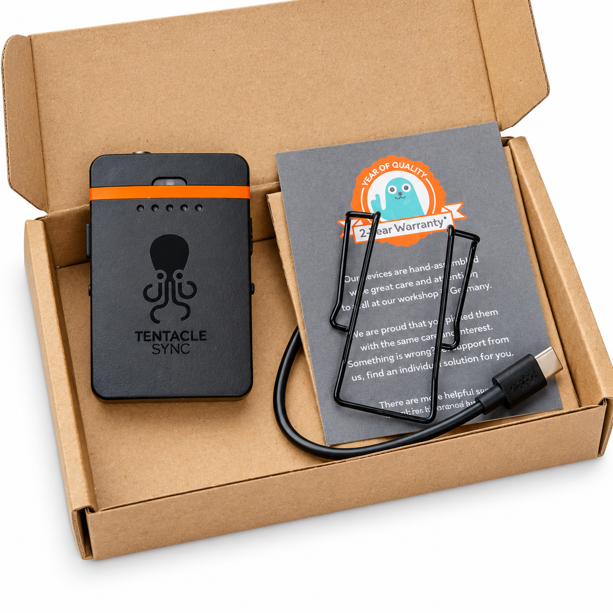 Tentacle Sync TRACK E Pocket Audio Recorder - Basic Box (US, No Lavalier Microphone or Accessories)